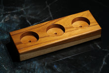 Load image into Gallery viewer, Teak Hardwood Tea Light Candle Holder