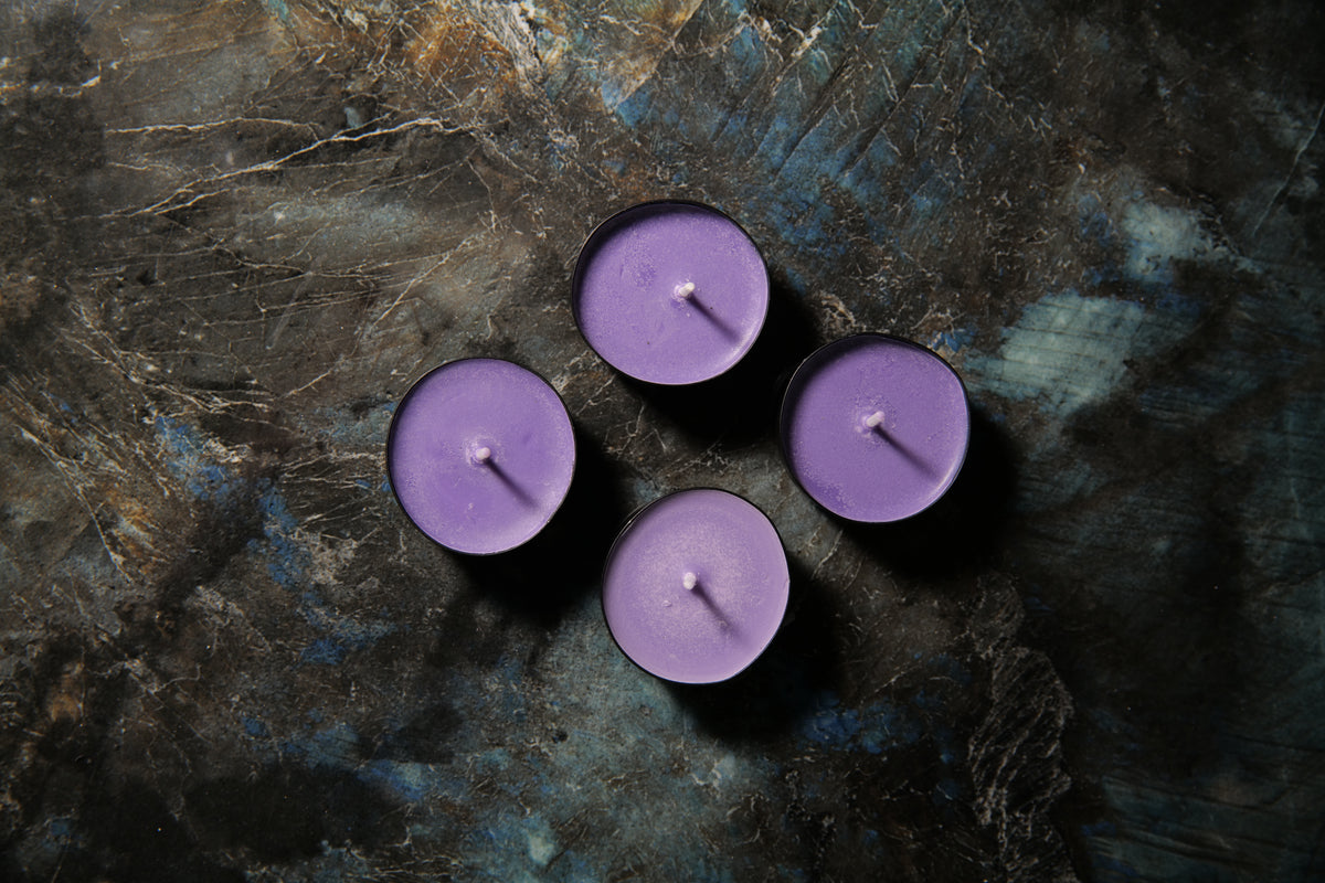 Crème de Lavande Tealight Candle Sets