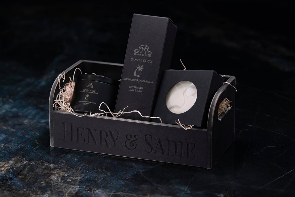 Henry & Sadie Scented Story Collection | Candle, Room Spray & Soap Gift Set