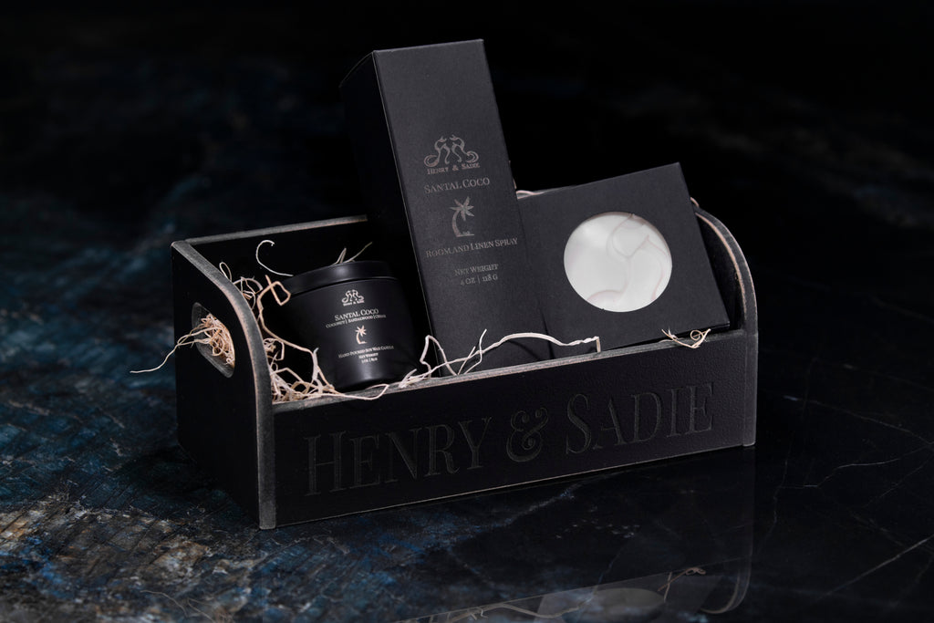 Henry & Sadie Scented Story Collection | Candle, Room Spray & Soap Gift Set