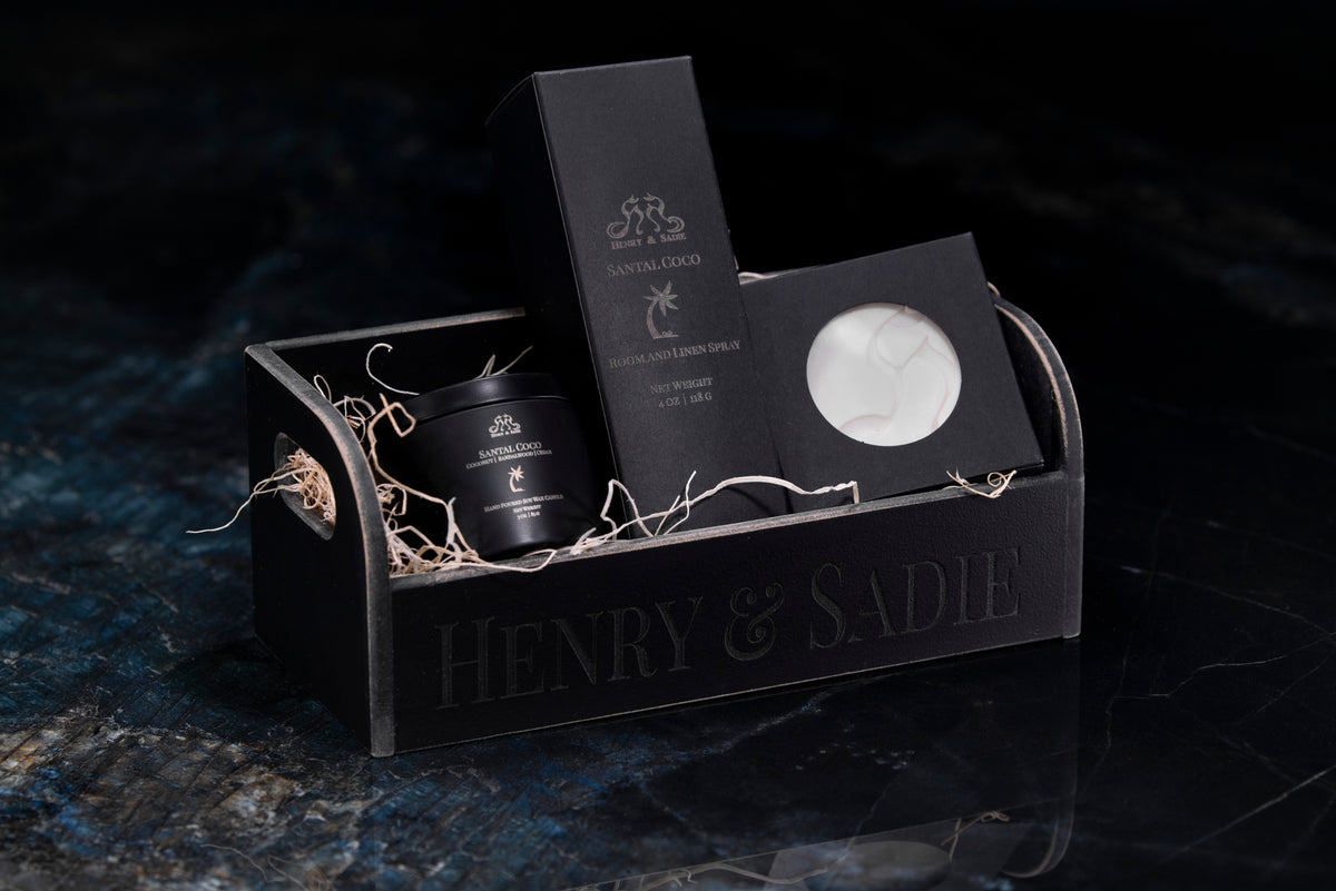 Henry & Sadie Scented Story Collection | Candle, Room Spray & Soap Gift Set