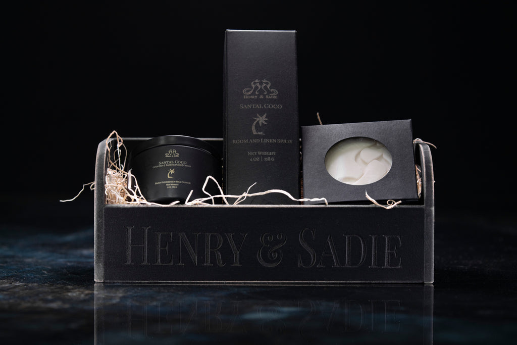 Henry & Sadie Scented Story Collection | Candle, Room Spray & Soap Gift Set