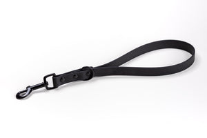 Henry & Sadie Onyx Traffic Lead with Black Hardware
