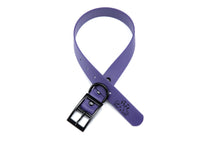 Load image into Gallery viewer, Henry &amp; Sadie Purple Collar with black hardware