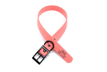 Load image into Gallery viewer, HenrHenry &amp; Sadie Coral Collar with black Hardwarey &amp; Sadie Coral Collar with black Hardware