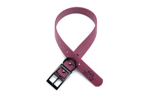 Load image into Gallery viewer, Henry &amp; Sadie Wine Collar with Black hardware