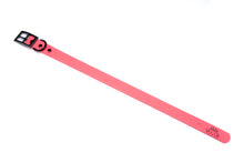 Load image into Gallery viewer, Henry &amp; Sadie Hot Pink Collar with Black Hardware