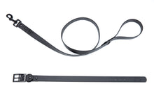 Load image into Gallery viewer, Henry &amp; Sadie Onyx Black Collar with Black Hardware