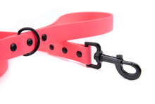 Load image into Gallery viewer, Henry &amp; Sadie Hot Pink Lead with Black Hardware