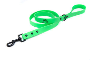 Henry & Sadie Neon Green Lead with Black Hardware