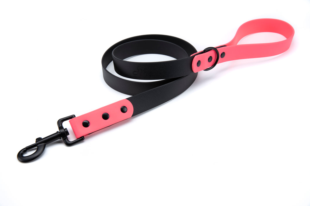 Henry & Sadie Hot Pink and Black Lead Black Hardware
