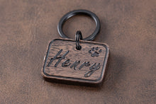 Load image into Gallery viewer, Henry &amp; Sadie Solid Wood Engraved Tags