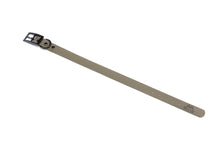 Load image into Gallery viewer, Henry &amp; Sadie Olive (Army) Green Collar with Black Hardware laying flat