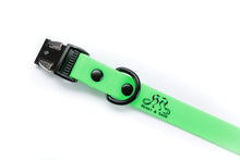 Load image into Gallery viewer, Henry &amp; Sadie Quick Side Release Buckle Collar in Neon Green